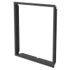 Krycí rámeček krbové vložky FLAMINGO S5, 20 mm, černý Flamingo HSF45-095