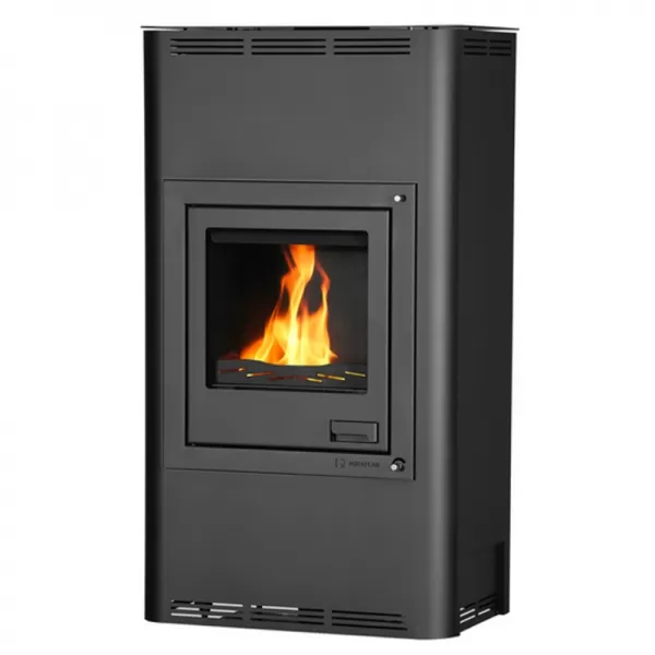 Krbová kamna AQUAFLAM 17 s výměníkem - černá, manuální regulace Flamingo HSF29-007