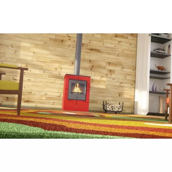 Krbová kamna FLAMINGO EVENES červená Flamingo HSF02-046