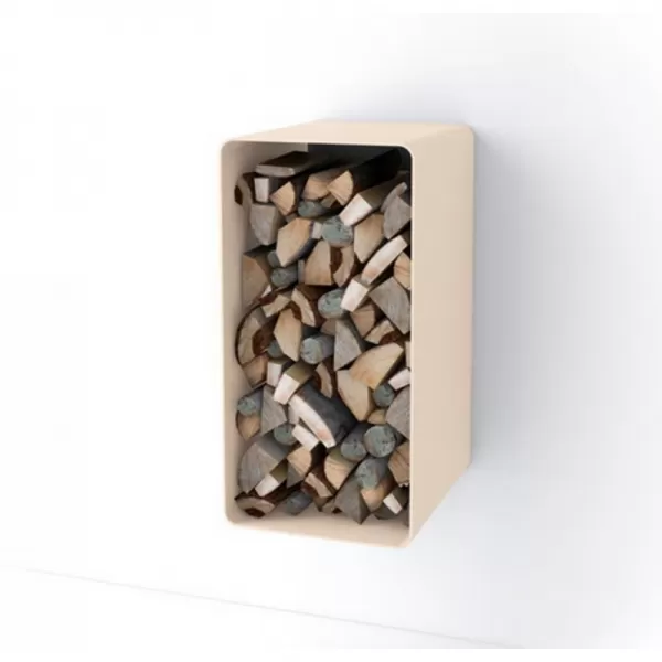 Stojan na dřevo FLAMINGO DELUXE 1, krémová (Malia) Flamingo HSF42-065