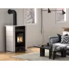 Kachlová kamna AQUAFLAM VARIO PERU 11/5kW, kachle bílá Flamingo HSF34-111