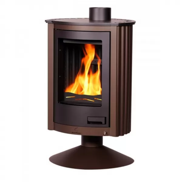 Krbová kamna MASTERFLAMME Piccolo II, hnědá - sametová Flamingo HSF41-014