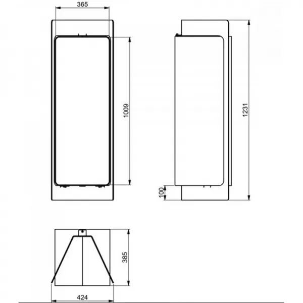 Stojan na dřevo FLAMINGO DELUXE 4, olivová (Pulau) Flamingo HSF42-060