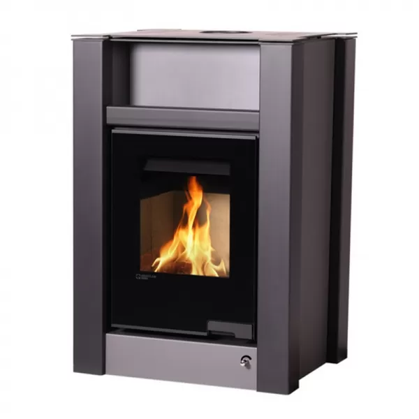 Krbová kamna AQUAFLAM VARIO LEND 11/5kW šedá Flamingo HSF34-029