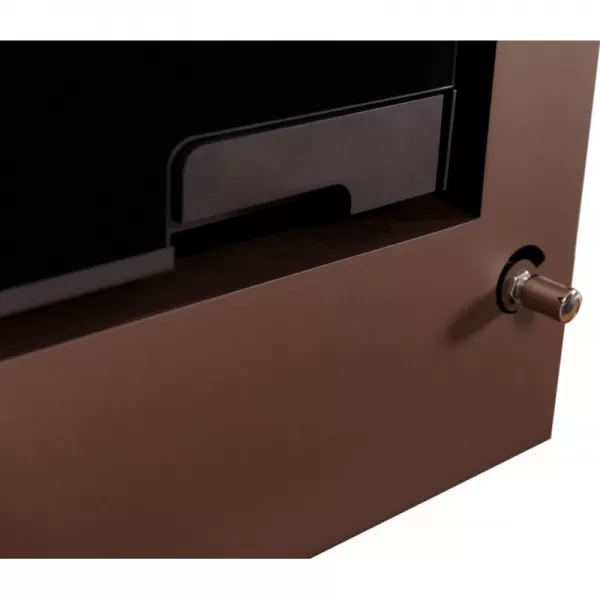 Krbová kamna AQUAFLAM VARIO SAPORO 11/7kw hnědá-sametová