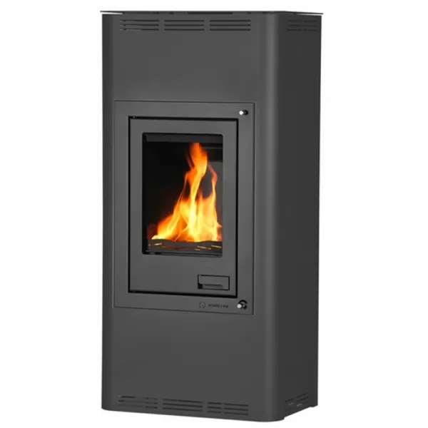 Krbová kamna AQUAFLAM 7 s výměníkem - černá, základní regulace Flamingo HSF29-001