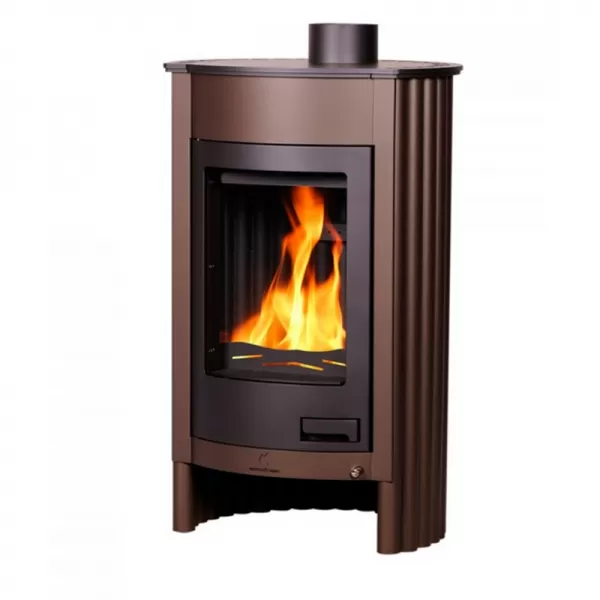 Krbová kamna MASTERFLAMME Medie I, hnědá - sametová Flamingo HSF41-017