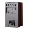 Krbová kamna AQUAFLAM VARIO KALMAR 11/7kW hnědá - sametová Flamingo HSF34-020