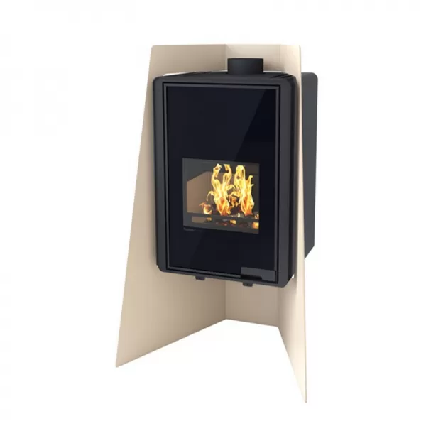 Krbová kamna FLAMINGO DELUXE ISLAND, krémová Flamingo HSF42-004