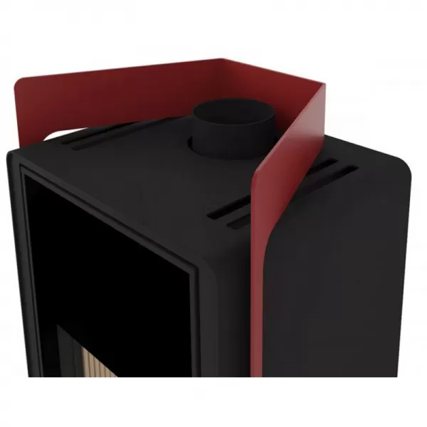 Krbová kamna FLAMINGO DELUXE PULAU, červená Flamingo HSF42-027