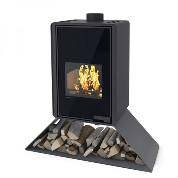 Krbová kamna FLAMINGO DELUXE SENAI, černá Flamingo HSF42-032