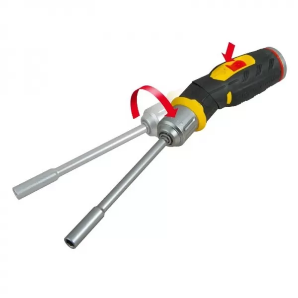 Ráčnový šroubovák s pistolovou rukojetí s 12 bity Stanley Fatmax FMHT0-62691