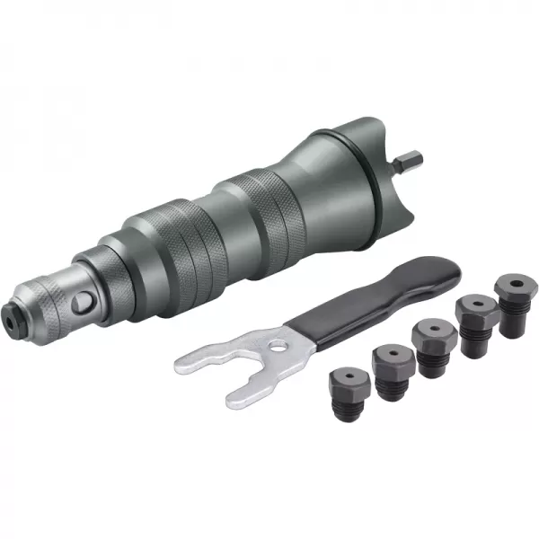 Nýtovací nástavec na vrtačku, pro trhací nýty 2,4-4,8mm, CrMo FORTUM 4770651