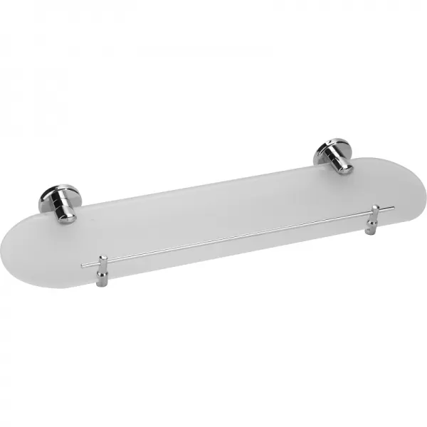 Skleněná polička chrom FRESHHH 830406