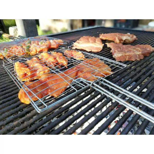 Rošt na 3 ryby, nerez G21 635409