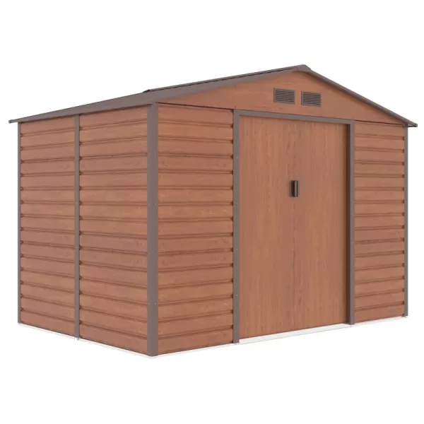 Zahradní domek G21 GAH 529 - 277 x 191 cm, hnědý