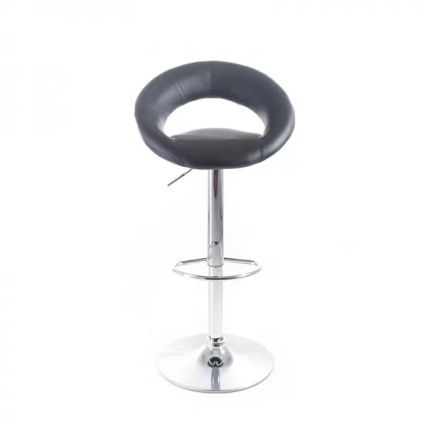 Barová židle G21 Orbita koženková black