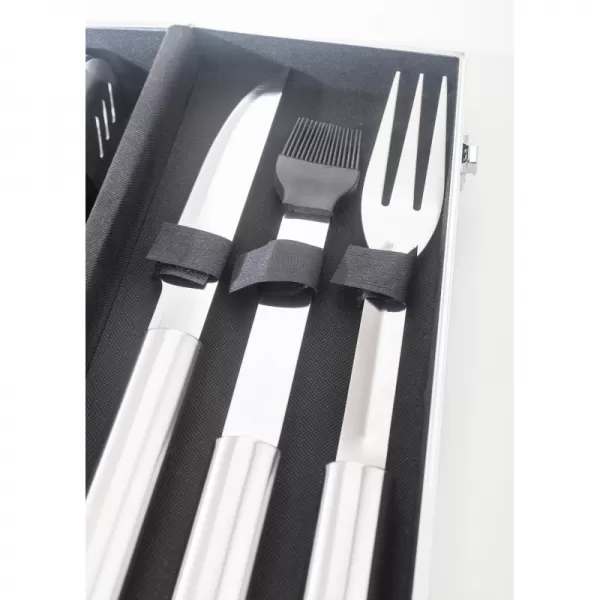 Grilovací nářadí sada 5 ks, hliníkový kufr G21 635392