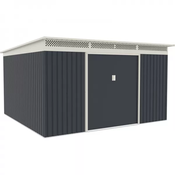 Zahradní domek G21 GRAH 1132 - 340 x 333 cm, antracitový 6390097