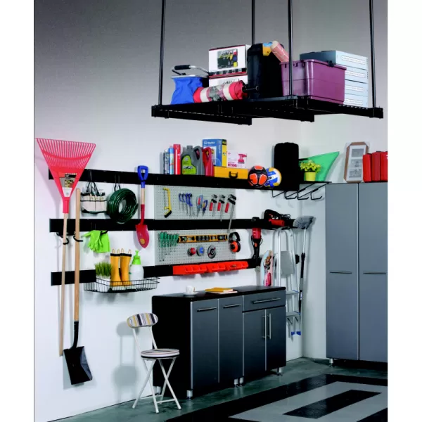 Závěsný systém G21 BlackHook large shelf 60 x 19 x 42 cm