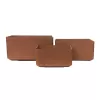 Květináč G21 Element Square 50 x 25 x 50