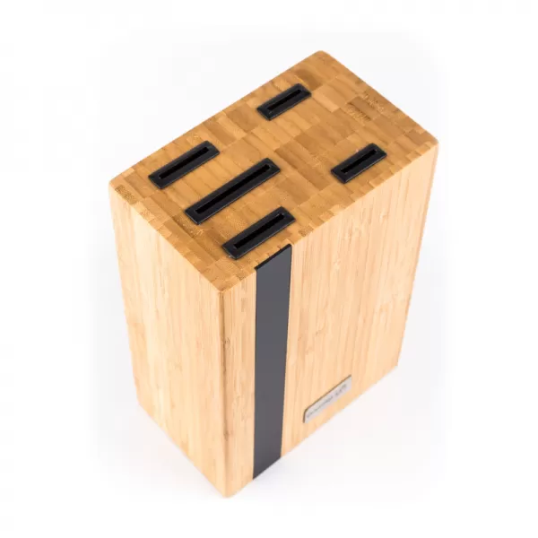 Sada nožů G21 Gourmet Rustic 5 ks + bambusový blok