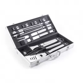 Grilovací nářadí sada 17 ks, hliníkový kufr G21 635393