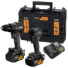 Aku kombo sada 18V/2x5,0Ah DCD86 + DCF86 McLaren DeWALT DCK2222MP2T