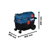 Průmyslový vysavač GAS12-25LS Bosch Professional 06019S3100