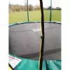 Trampolína zelená 366 cm s ochrannou sítí + žebřík + krycí plachta GoodJump