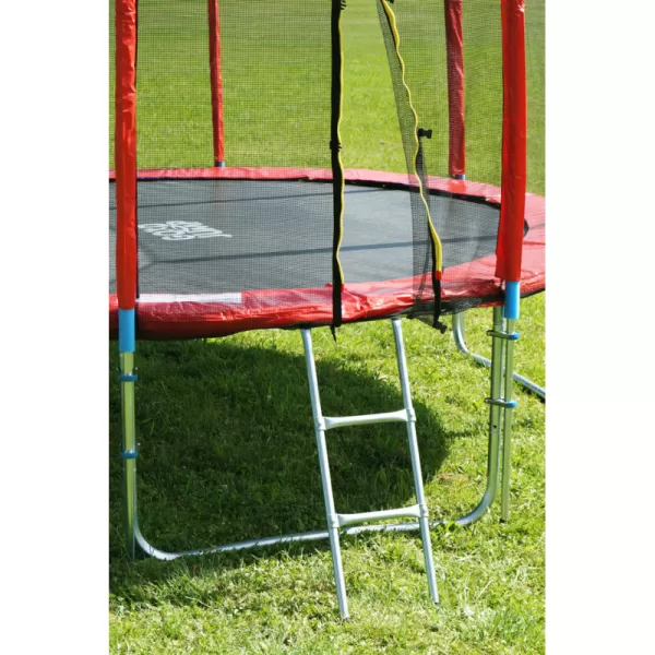 Trampolína 305 cm s ochrannou sítí + žebřík + krycí plachta GoodJump