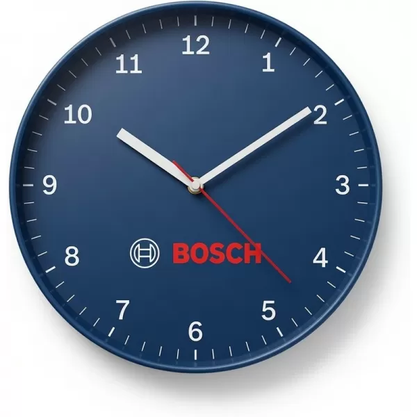 Nástěnné hodiny modré Bosch 1619M013GT