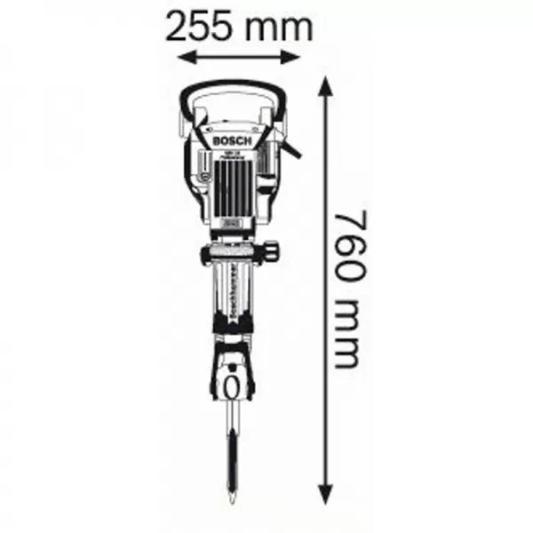 Bourací kladivo se šestihranem 28mm Bosch GSH 16-28 Professional 0.611.335.000