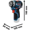 Aku vrtací šroubovák 12V 2x2,0Ah Bosch PRO GSR 12V-32 FC 06019N7101