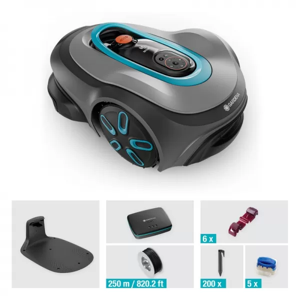 Robotická sekačka Smart SILENO Max 1500 m2 Gardena 19903-32