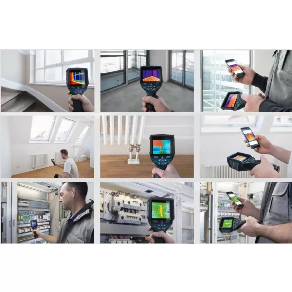 Aku termokamera 12V 2,0Ah Bosch GTC 400 C Professional 0.601.083.101