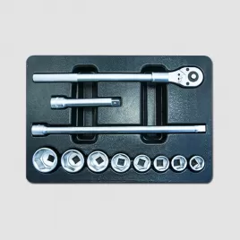 Sada hlavic šestihranných 3/4" 11 dílů HONITON HA002