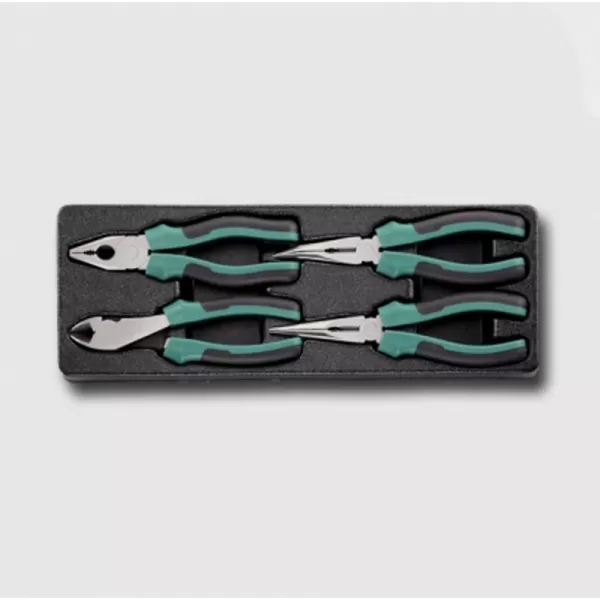 Sada 4dílů kleští, plastové plato A HONITON HA040-001