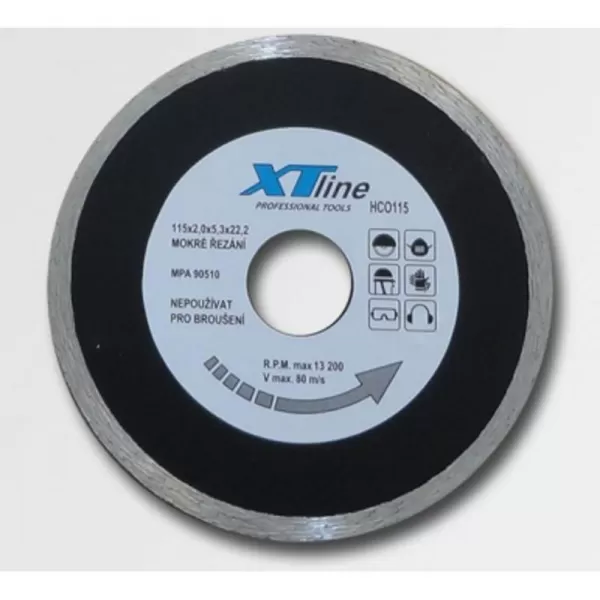 Kotouč diamantový plný laser 115x22,2 Xtline HCO115