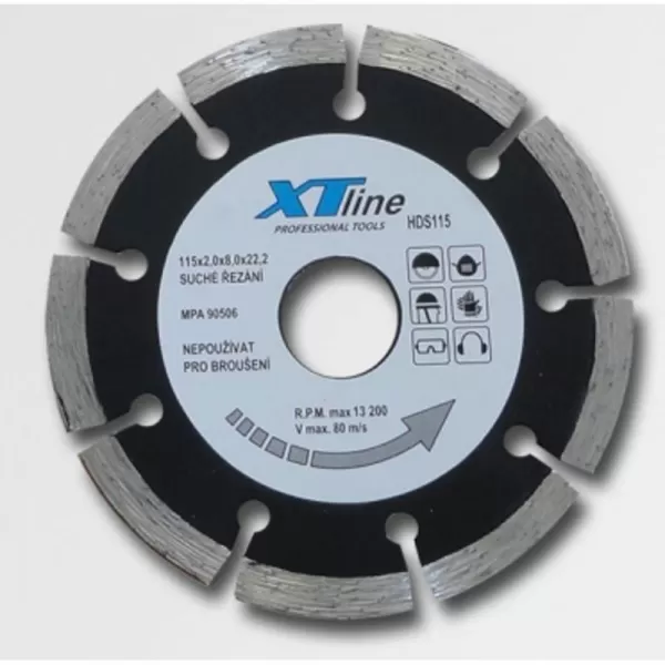 Kotouč diamantový segmentový laser 180x22,2 Xtline HDS180