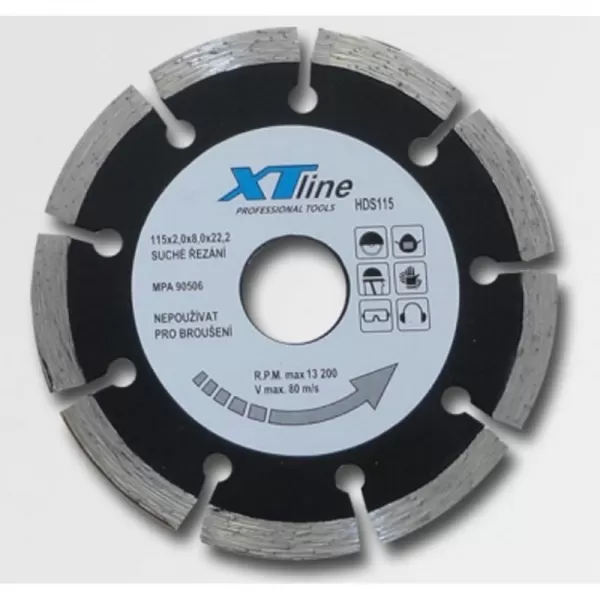 Kotouč diamantový segmentový laser 230x22,2 Xtline HDS230