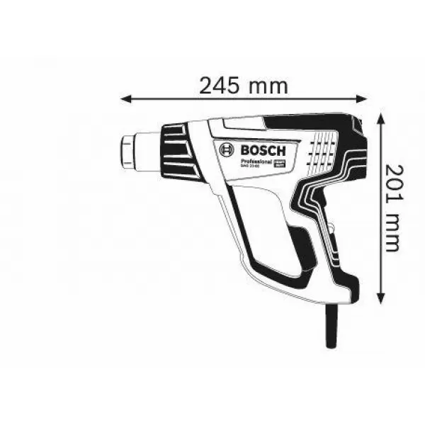 Horkovzdušná pistole BOSCH GHG 23-66 0.601.2A6.300