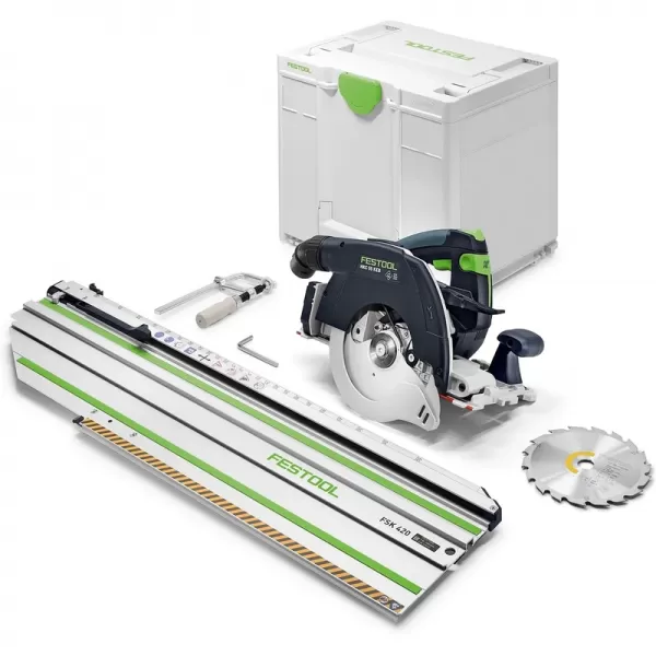 Aku okružní pila 18V/bez aku HKC 55 KEB-Basic-FSK 420 Festool 578704