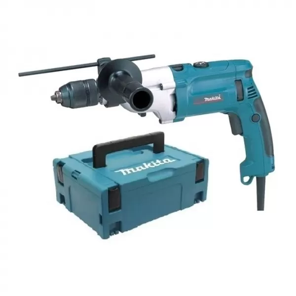 Dvourychlostní příklepová vrtačka Makita HP2071J