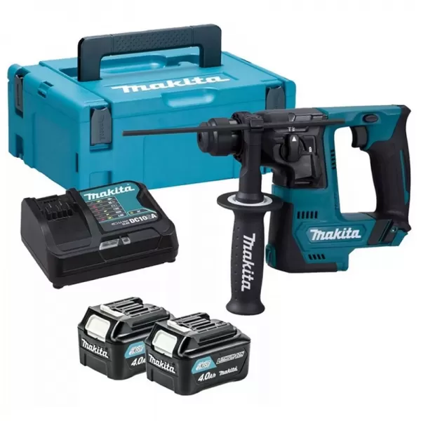 Aku vrtací kladivo 10,8V 2x4,0Ah Makita HR140DSMJ