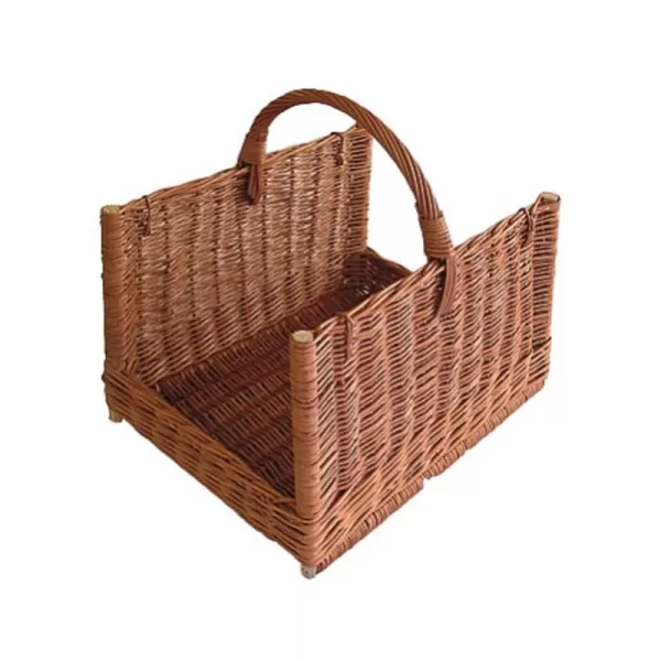 Koš na dřevo proutěný rovný Flamingo HSF15-009