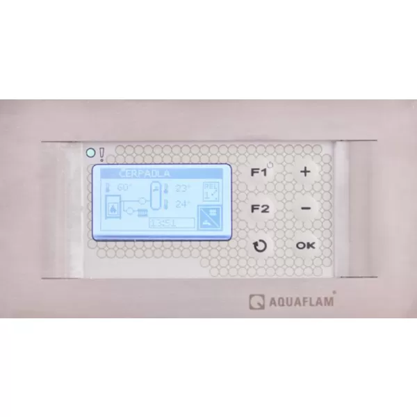 Krbová vložka s výměníkem a automatickou regulací AQUAFLAM 12