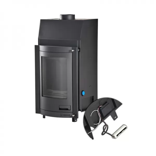 Krbová vložka s výměníkem a základní regulací AQUAFLAM 12 PANORAMA