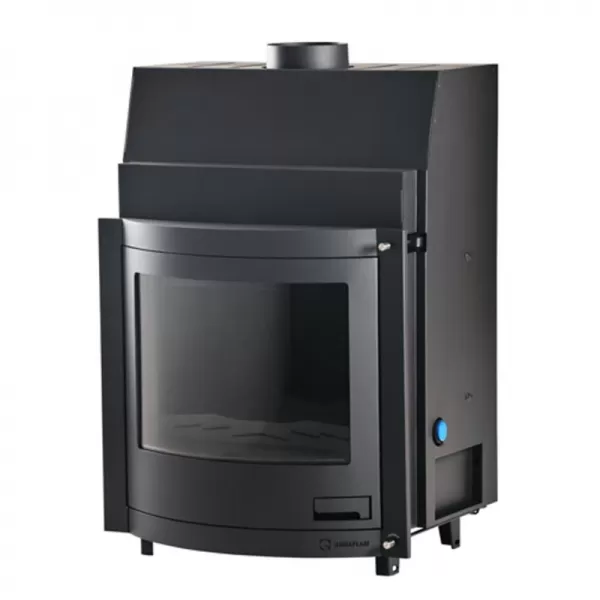 Krbová vložka s výměníkem a manuální regulací AQUAFLAM 25 PANORAMA