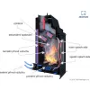 Krbová vložka s výměníkem a automatickou regulací AQUAFLAM 7 PANORAMA
